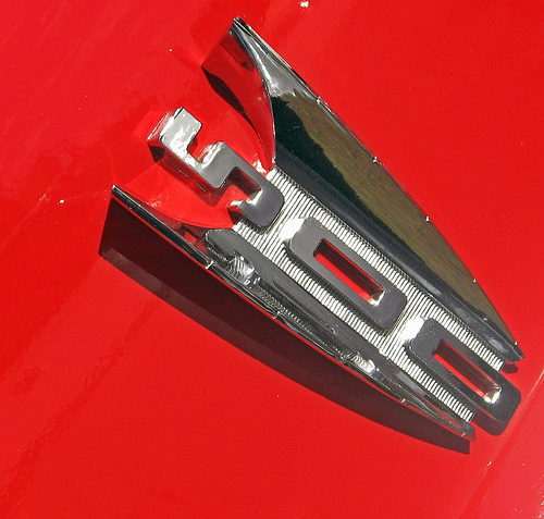1960 Dodge Polara D-500 badge