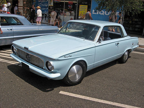 1963 Plymouth Valiant Signet front 3q