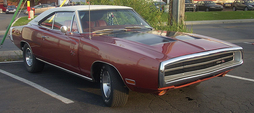 1970 Dodge Charger R/T front 3q
