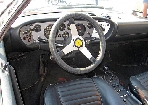 1975 Dino 308 GT4 dashboard