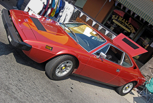 1975 Dino 308 GT4 front 3q view
