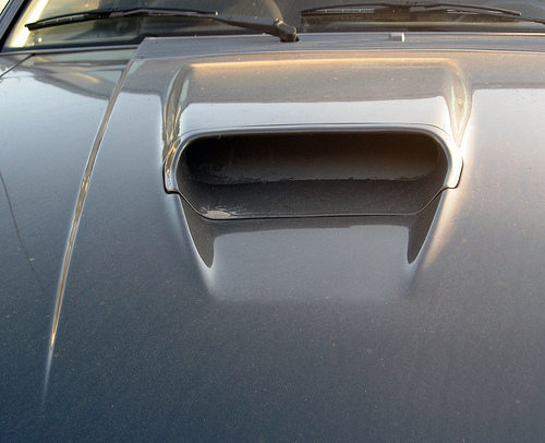 1986 Ford Mustang SVO scoop