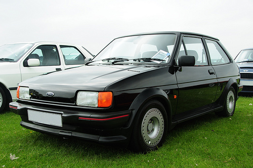 1988 Ford Fiesta XR2 front 3q © 2013 Paul Bennett (used with permission)